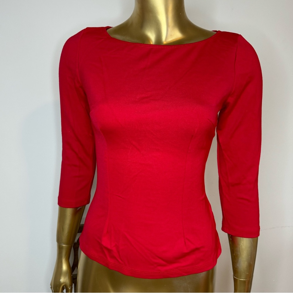 Laura Byrnes quarter sleeve top